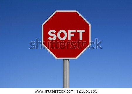 Traffic signs with sky background-SOFT