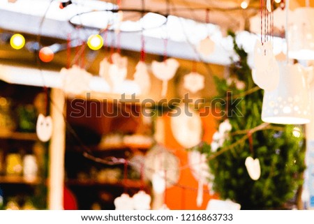Christmas fair market in Europe