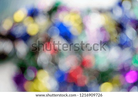 Blurred abstract pattern - circle light photo background.               