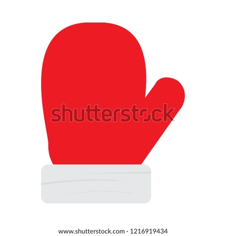 Isolated winter clothes icon. Christmas clothing. Vector illustration design