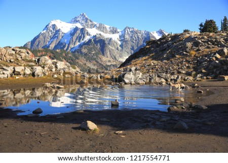 Mt Shuksan Reflection, WA-USA