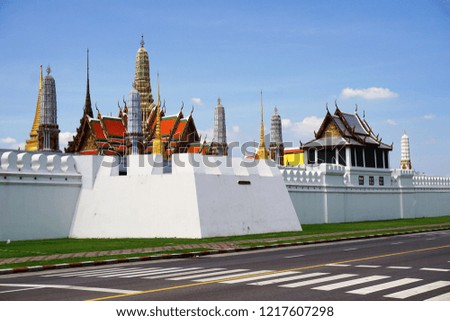 Grand palace and Wat phra keaw,bangkok Thailand