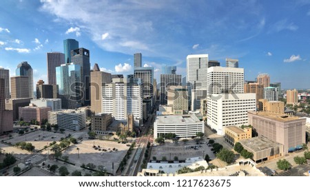 Downtown Houston from the 35th floor