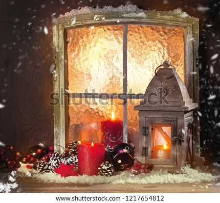 Christmas Window Dekoration