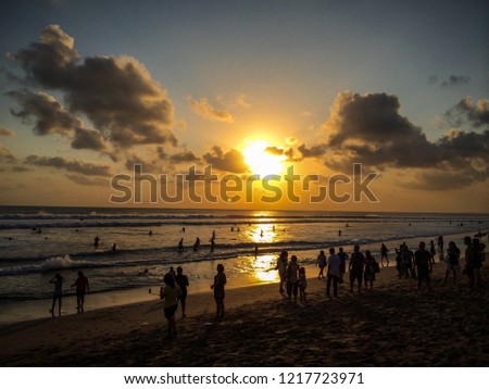Beautiful Sunset in Bali