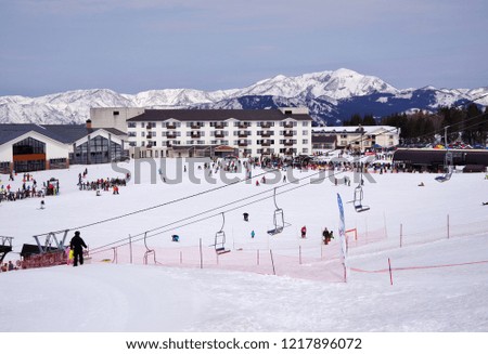 Japanese Ski Resort