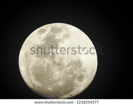 Full Moon - Clear Night