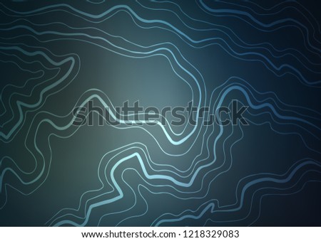 Dark BLUE vector background with straight lines. Decorative shining illustration with lines on abstract template. Smart design for your business advert.