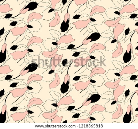 floral geometric design pattern 