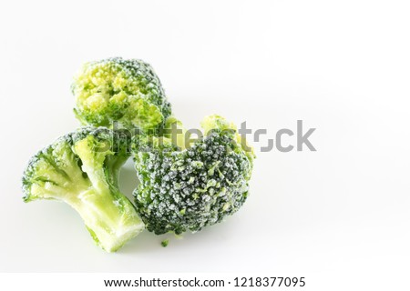 Frozen cut broccoli