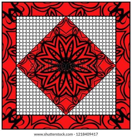 Design of a Flower Pattern. vector. for wallpaper, flyer, book, brochure