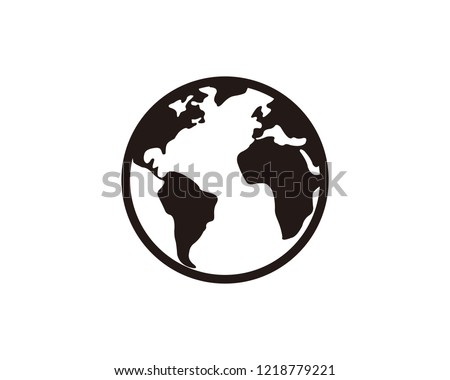 World globe web icon