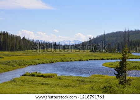 Oxbow in Grand Tetons National Park