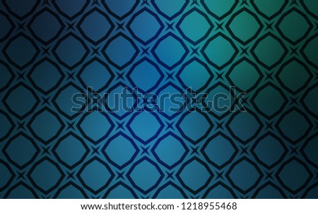 Light Blue, Green vector pattern with christmas stars. Blurred decorative design in simple style with stars. Pattern for websites, landing pages.