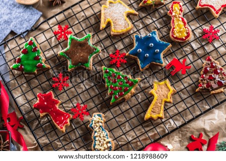  Selfmade christmas cookies 
