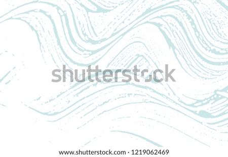 Grunge texture. Distress blue rough trace. Captivating background. Noise dirty grunge texture. Fascinating artistic surface. Vector illustration.