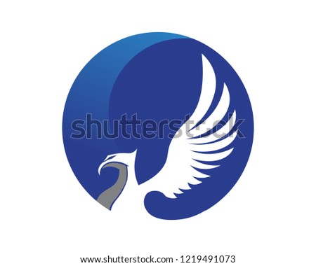 Black wing logo symbol for a professional designer
