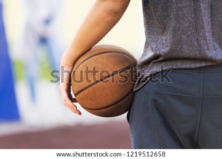 Basketball ball photo