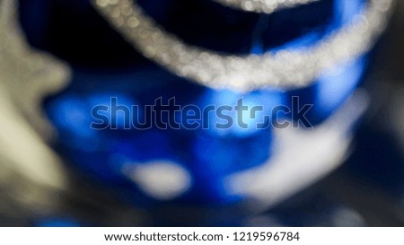 blue and silver Christmas background