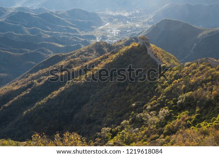 The Great Wall at beijing,china