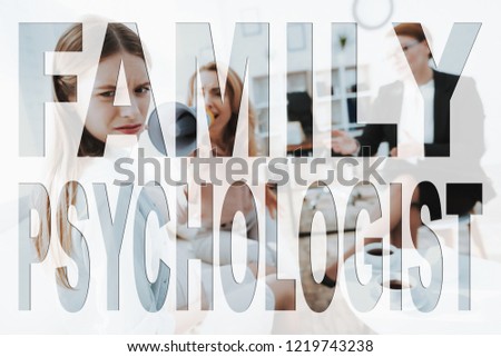 Family Problem. Conflict Between Mother and Daughter. Mother and Daughter at Psychologist. Mother with Megaphone Screaming on Daugther. Psychologist Soothes a Mother. People Located in Office.