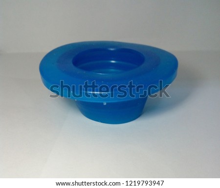 Sewer deodorant silicone seal ,
pest control sealing plug,blue Royalty-Free Stock Photo #1219793947