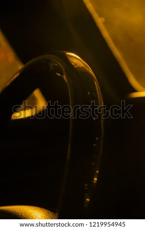 Steering wheel retro car
