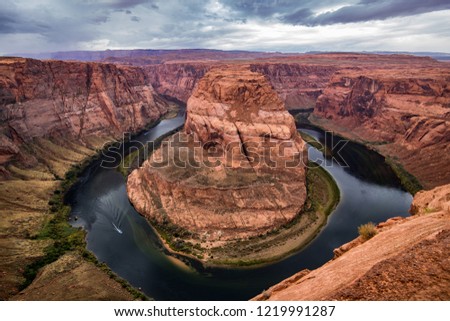 The Horseshoe Bend, what an impressive piece of nature.