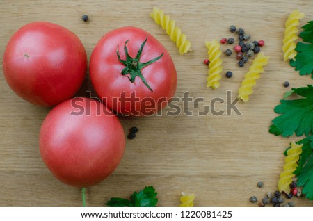 tomatoes cucumbers vermicelli