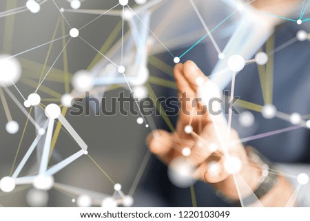 network data in hand