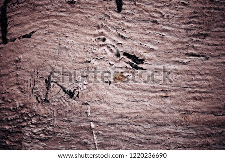 Old plank wooden wall background. The texture of old wood. Weathered piece of wood. Intentional colour shift.