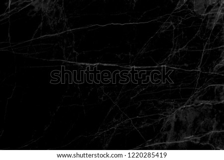 Black marble texture with natural pattern high resolution for wallpaper background or design art work.
