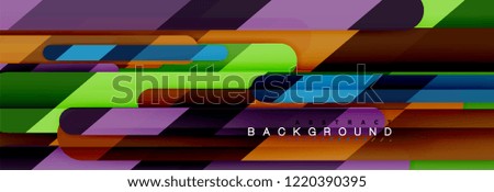Abstract colorful lines, modern geometric background design, vector illustration