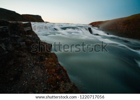 Amazing Gullfoss Waterfall in Iceland