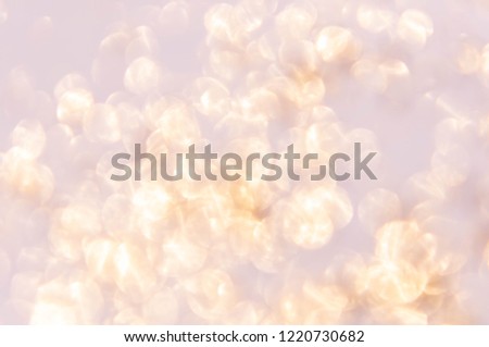 Gold festive bokeh background