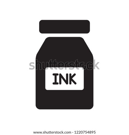 Ink icon. Trendy Ink logo concept on white background from museum collection. Suitable for use on web apps, mobile apps and print media.
