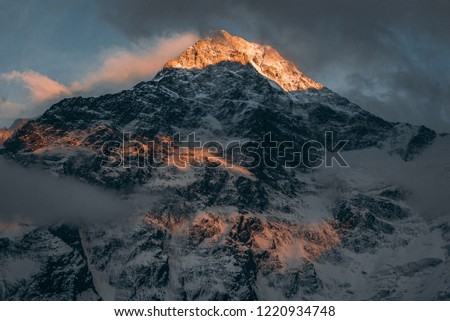 Kazakhstan, Almaty mountains Royalty-Free Stock Photo #1220934748