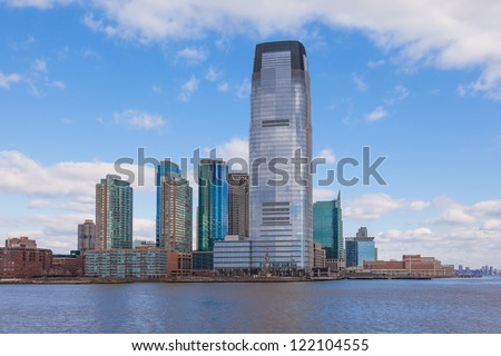 Goldman Sachs Tower, Jersey City in New Jersey -USA
