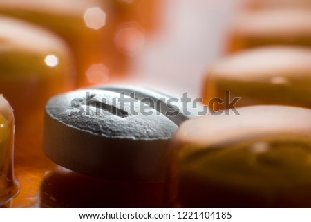 Medication and pills and medication