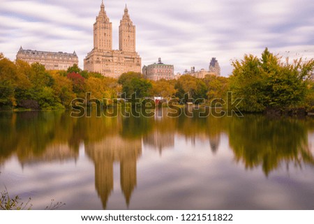 Long exposure photography: Perfect reflection in Central Park, New York City
