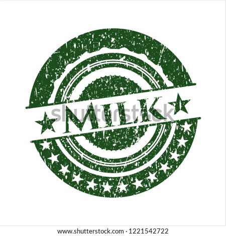 Green Milk distress rubber texture
