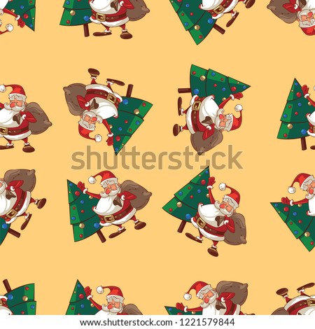 Santa Claus pattern