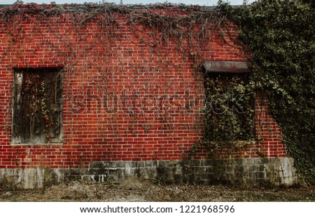 Photo of abandoned building.