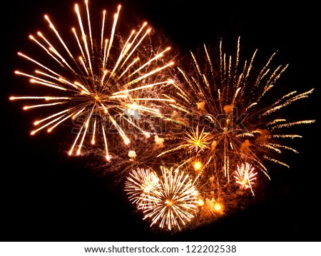 Fireworks Royalty-Free Stock Photo #122202538