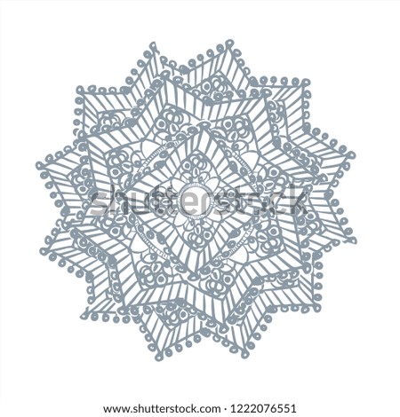 lace frame vector decorative design element background hand drawn circle