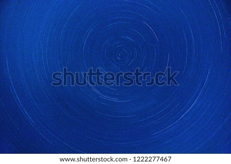 Abstract star background with rotation