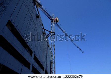         Climbing Crane Blue                       