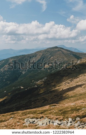 Great view of the alpine valley that glowing by sunlight. Picturesque and gorgeous morning scene. Popular tourist attraction. Location place Carpathian, Ukraine, Europe. Artistic picture. Beauty world