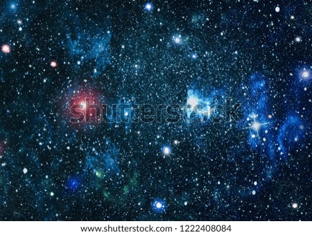 Abstraction space background for design. Mystical light