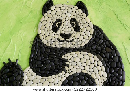 Natural Pebble Panda
